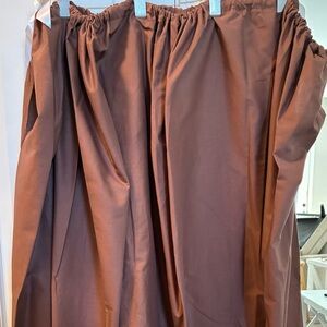 Brown 18th Century style Petticoat - Solid Brown